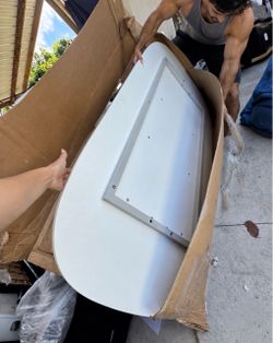 IKEA White Oval Tabletop