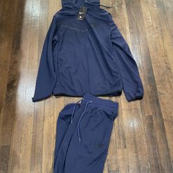 Nike Tech Jogger Suit Hoody Navy