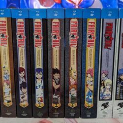 Fairy Tail Collection 1-10 Blu Ray DVD Combo