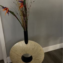 Picture Frame And A Vase With Plant