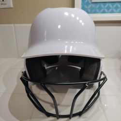 Evoshield Pur White Softball, Baseball, Batting Helmet Size Youth LX