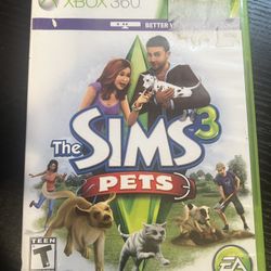 Sims 3 Pets - Microsoft Xbox 360