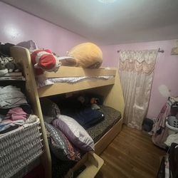 Bunk Bed With Stairs And Drawers 