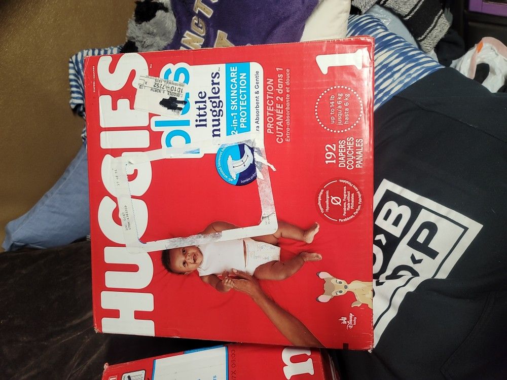 New Huggies Size 1 Diapers