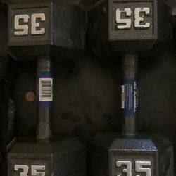 Dumbbell 35lbs 