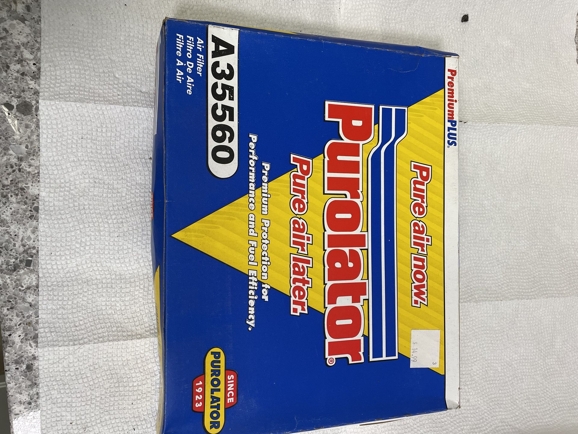 Purolator Air Filter A35560