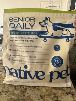 Senior Dog Supplement, Native Pet