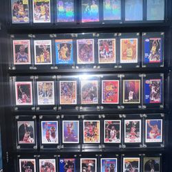 Mint Michael Jordan And Magic Johnson Basketball Cards