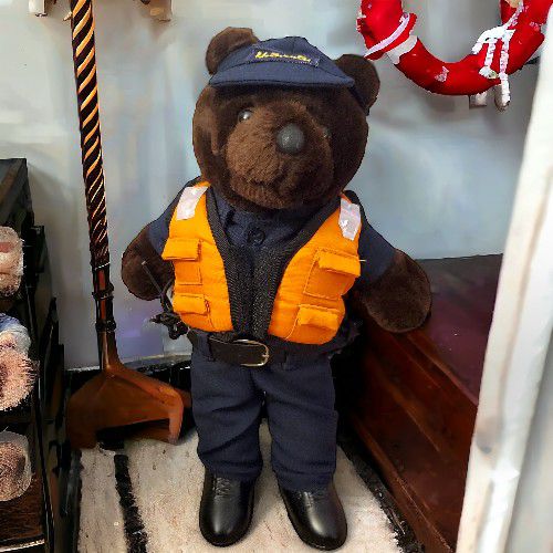Vintage 1989 Bear Forces Of America US Coast Guard Teddy Bear Plush U.S.C.G NWOT