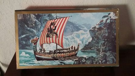 Viking Ship Model