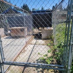 Dog runs. (2)ea 5 Wide X15 Long X 6 High. (2) 8 X 15 X 6