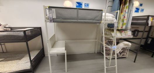 Kids Bunk Bed With Desk Attachment