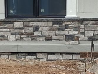 Masonry stone flats and sorners