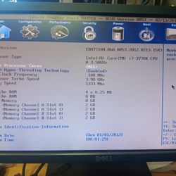Motherboard CPU And RAM Combo Please See Picture For Details