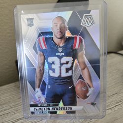 Treveyon henderson RC Mosaic Silver variation