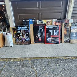 400 plus Movie Posters from Warner Brothers X employee!  All new from 1970's to early 2000's ! Original theater quality! Blowing them out !