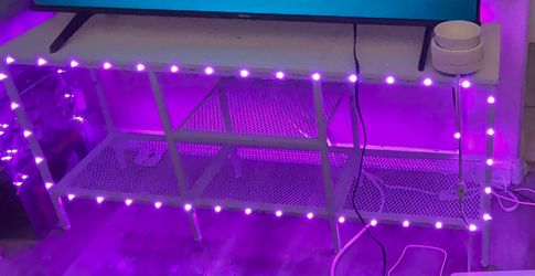 Tv stand with led lights