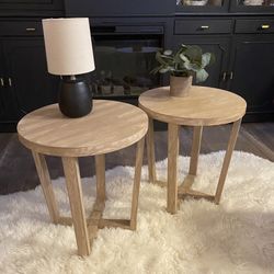 Minimalistic Nightstands Or End Tables PRICE FIRM 