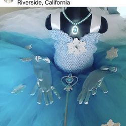 Inspired Elsa Tutu Dress 