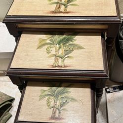Antique Side Nesting Tables 