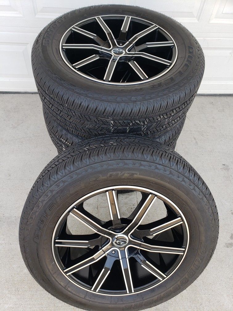20" Wheels & Bridgestone Tires