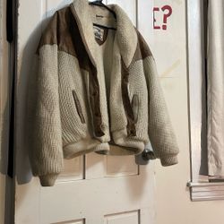 Authentic Adler Wool Leather Jacket