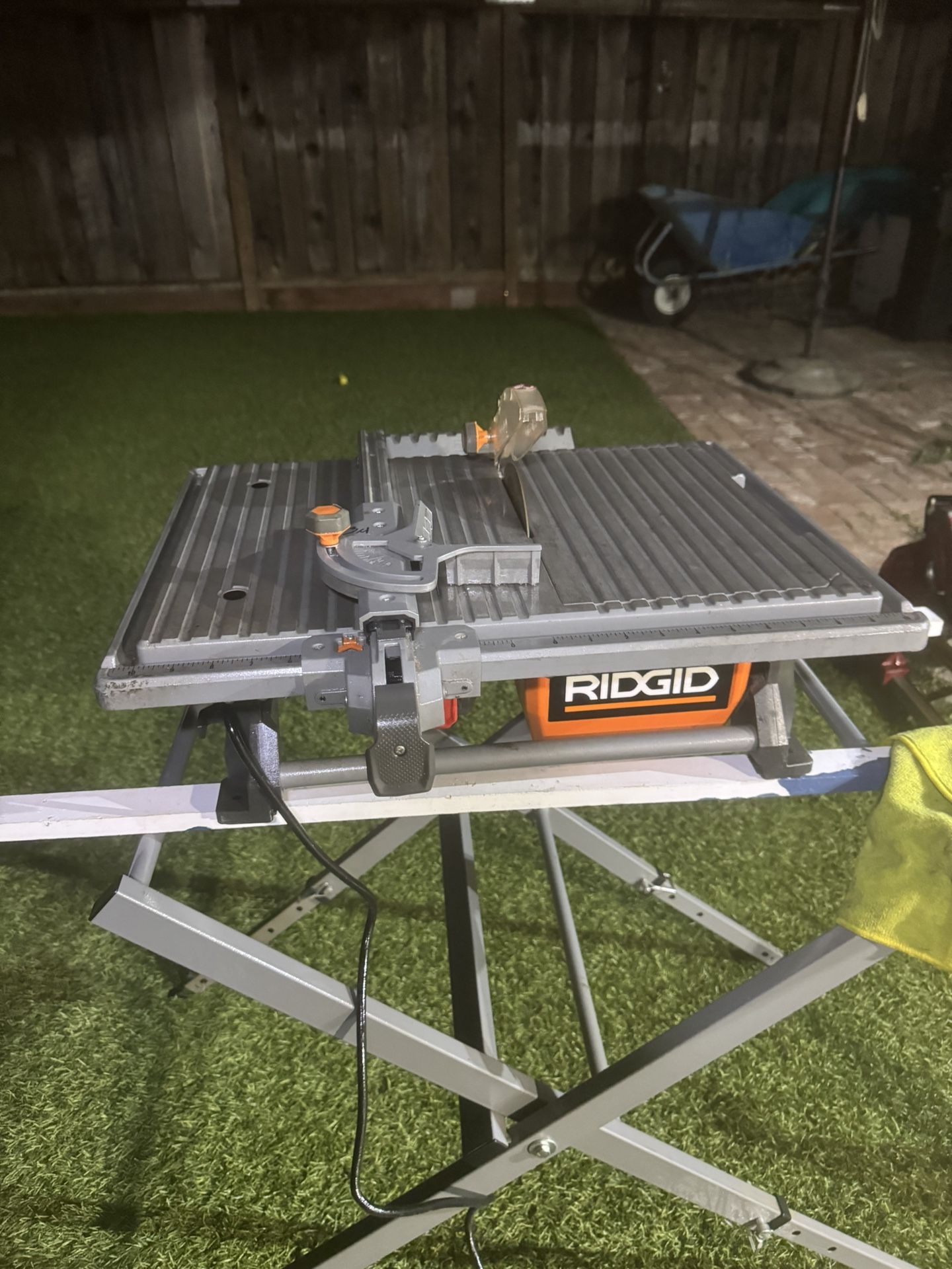 Ridgid 7” Inch Tile Saw $100