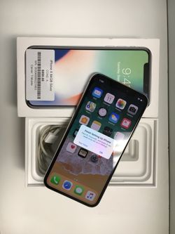 Mint condition Apple iPhone X 64GB Silver T-Mobile MetroPCS