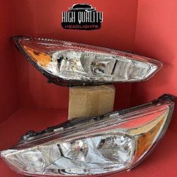 Ford. Focus. 2015. 2018 Headlights.