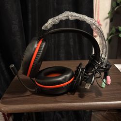 USB Gaming Headset w/ Mic – PC & Laptop