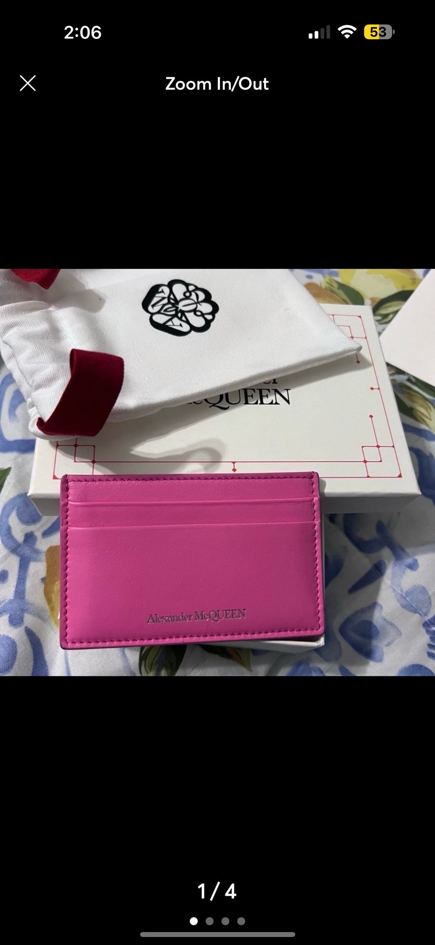 Alexander McQueen Card Case