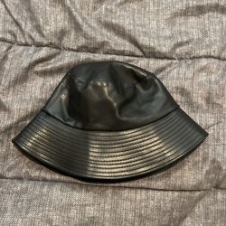 Leather Bucket Hat