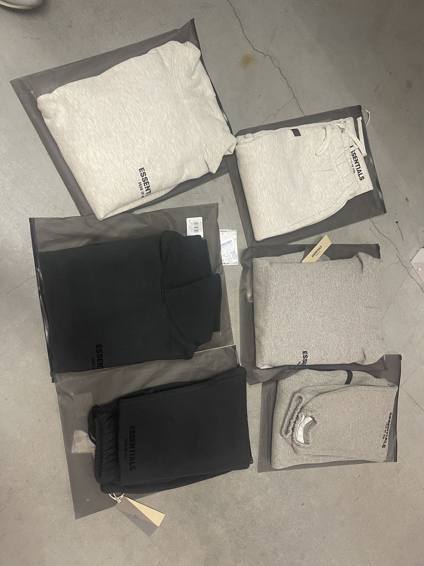 Essential pant and hoodie