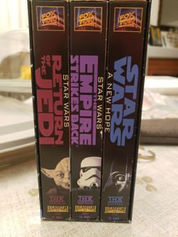 Star Wars Trilogy VHS Set