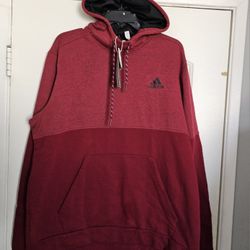 Men's Adidas Sweatshirt Sweater Red Sueter Large