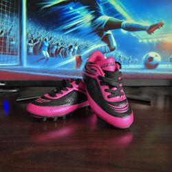 Vizari Infinity Ground Soccer Cleat, Girls Pink Size Youth 8.5, 93344 Y-8.5