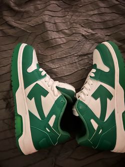 Off-White Out of Office Sneakers Green White