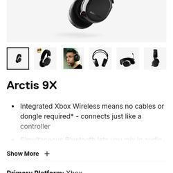 Steel Series 9x Xbox Wireless Headset !! XBOX ONLY !!