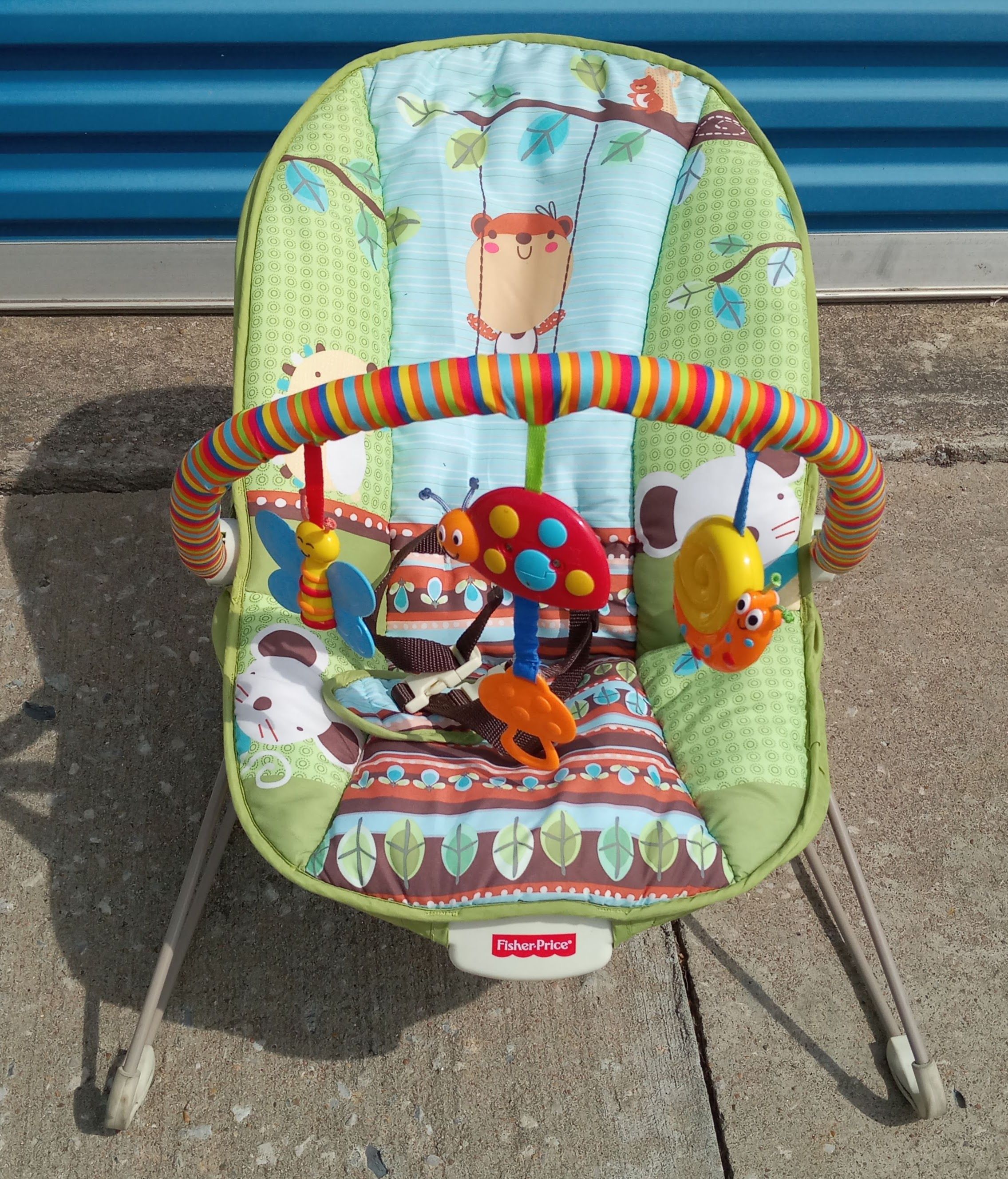 Fisher-Price Forest Fun Bouncer, Green Grove