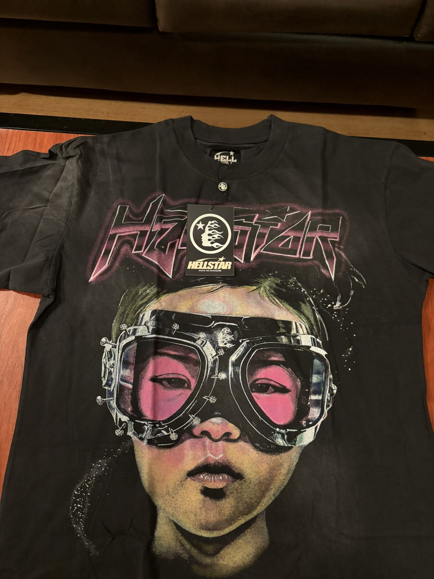 Hellstar Tee Pink and Black
