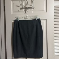 Womens Anne Klein Pin Stripe Stretch Womens Skirt NWT Size 10