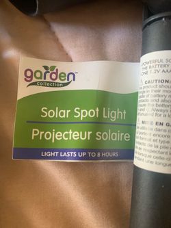 12 Garden Collection Solar Spot Lights