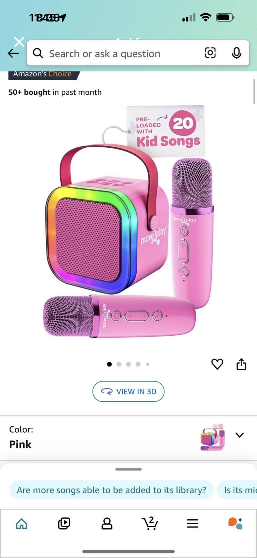 Kids Karaoke Machine