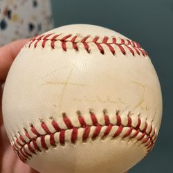 Willie Mays Signed Autographed Baseball Ball