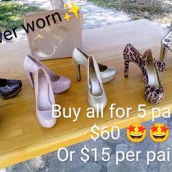 Charlotte Rouge High Heels For Sale Never Worn 