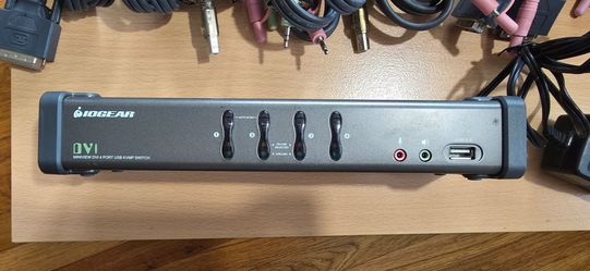 IoGear 4 Port DVI KVM Switch- $50 or willing to trade
