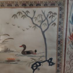 Chinese silk embroidery antique, Su Embroidery style