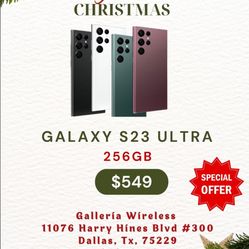 Samsung Galaxy S23 Ultra 5G 256 Gb Unlocked 