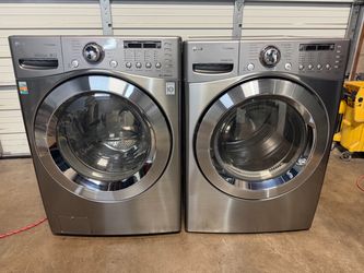 VERY NICE LG WASHER AND ELECTRIC DEYER SET EXCELLENT WORKING CONDITIONS