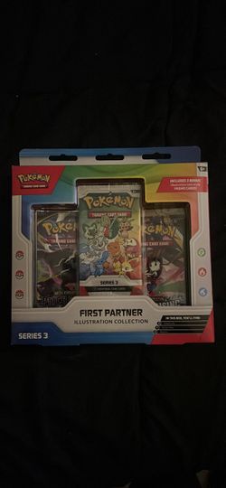 Pokémon First Partner Illustration Collection Series 3